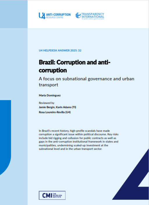 Brazil: Corruption and anti-corruption