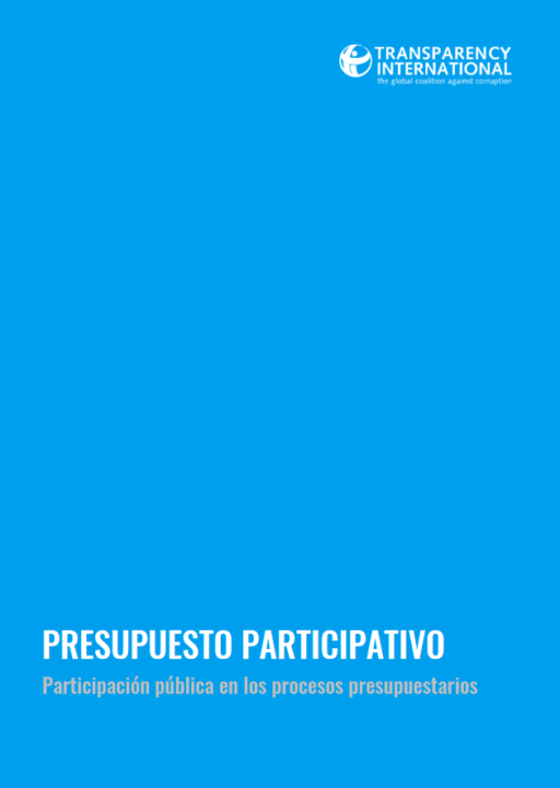 Presupuesto Participativo: Participación pública en los procesos presupuestarios